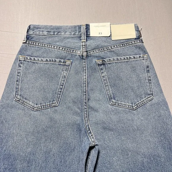 Citizens‎ Of Humanity Amari Ultra Wide Leg Dweller Jeans Womens 23 Blue 26x32